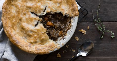 Venison Steak and Kidney Pie | MeatEater Cook Game Meat Recipes Wild, Game Recipes Wild, Venison Chunks Recipes, Diced Venison Recipes, Game Meat Recipes, Venison Pie, Wild Game Dinner, Game Pie, Ale Pie