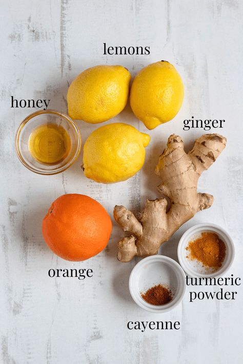 Ginger Shots Recipe, Ginger Shot Recipe, Ginger Shots, Healthy Juicer Recipes, Healthy Juice Drinks, Resep Smoothie, Ginger Shot, Juicer Recipes, Healthy Juice Recipes