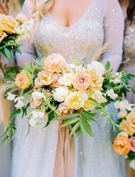 Kelly Jones, Indian Wedding Receptions, Peach Bouquet, Carmel Weddings, Yellow Bouquets, Yellow Wedding Flowers, Funny Wedding Invitations, Bouquet Inspiration, Wedding Mandap