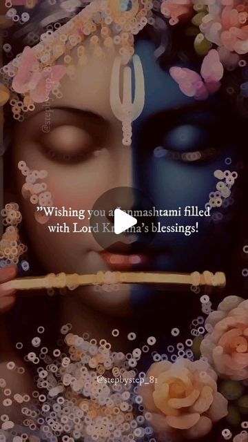 Rudrika ll Numerologist ll Spirituality 🇮🇳 on Instagram: ""Janmashtami ki hardik Shubhkamnaye 🙏🙏🎊

Wishing you a Janmashtami filled with Lord Krishna’s blessings! May He take away all your troubles and shower you with eternal happiness and peace."

Om namh shivay 🎊📿📿📿🔱🔱
Follow for more @stepbystep_81 
.
 
 
.
Share with your  frineds n family 🎊👶

.
.
...
..
If ur sharing my content tag me 💯♥️
.
.
#jaishreeram #Janmashtami #mahadev
#radheyradhey #balgopal #radhakrishna #mathura #vrindavan ##bankebihari 
#iskon #krsna #shrinathji #janamotsav #krishnalove 
#bhagwatgeeta #birthday #wishes ##indianfestival" Mathura Vrindavan, Bal Gopal, Krishna Love, Indian Festivals, Day Wishes, Lord Krishna, Birthday Wishes, Krishna, Spirituality