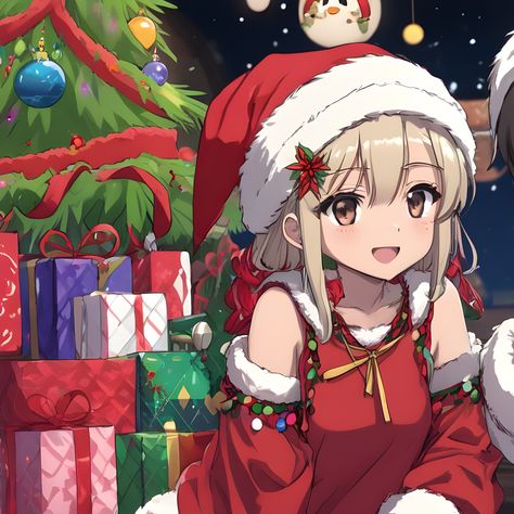 Anime Pfp Christmas Matching, Matching Pfp Couple Christmas Anime, Christmas Couple Pictures Anime, Christmas Cp Pfp Anime, Cute Christmas Icons Anime, Matching Christmas Pfps Friends, 4 People Christmas Pfp, Mlbb Christmas Pfp, Christmas Anime Couple Pfp