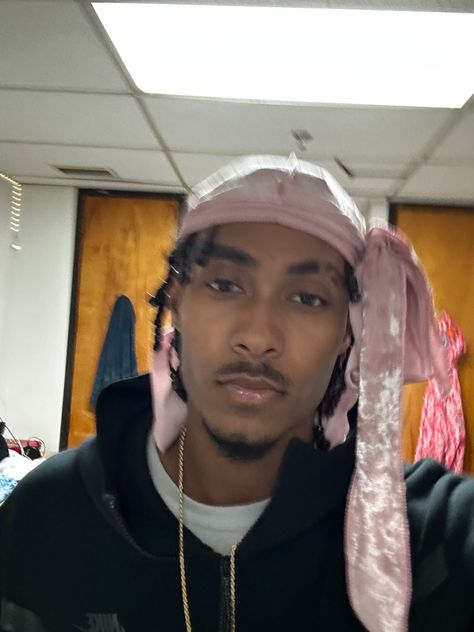 Hairstail, braids, durag Durag Fashion Men, Velvet Durags Men, Durag With Braids, Durag Styles Men, Durag Men Aesthetic, Durags Men Fashion, Durag Fashion, Durag Styles, Durag Men