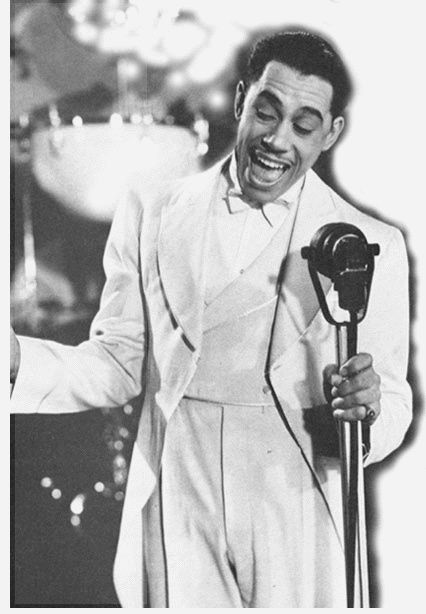 Cab Calloway, King Dice, Jazz Singer, Glossy Eyes, Heartbreak Hotel, Vintage Black Glamour, White Suit, Boogie Woogie, I'm With The Band