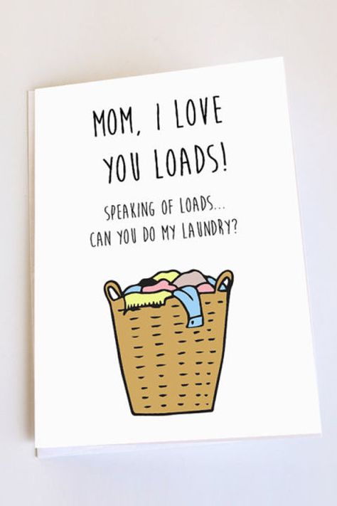 31 Mother's Day Cards That Are So On Point Your Abs Will Hurt From Laughing Mothers Day Puns, Birthday Cards For Mother, Diy Mother's Day Crafts, Happy Mother Day Quotes, Diy Gifts For Mom, Birthday Cards For Mom, Birthday Cards For Mum, Mother's Day Cards, Mothers Day Crafts For Kids