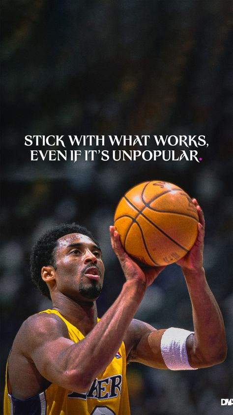 Try Not To Change Your Wallpaper, Basketball Motivational Quotes, Basketball Pfp, Kobe Wallpaper, Motivational Basketball Quotes, Kobe Quotes, Cold Quotes, Nba Quotes, Basketball Quotes Inspirational