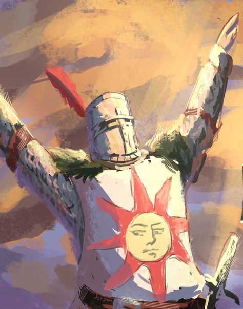 "Praise the Sun!" Dark Souls fanart by @jerg4n on Twitter Solaire Fanart, Dark Souls3, Dark Souls Fanart, Dark Souls Lore, Solaire Of Astora, Dark Souls Solaire, Dark Souls Wallpaper, Medieval Things, Dark Souls Artwork