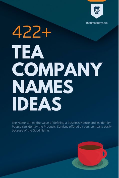 Tea Names Ideas, Tea Shop Names Ideas, Milk Tea Business, Cafe Names Ideas, Tea Names, Company Names Ideas, Company Name Generator, Names Generator, Tea Blends Recipes