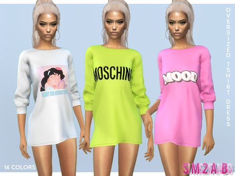 .:386 - Oversized T-Shirt Dress:. Found in TSR Category 'Sims 4 Female Everyday' Sims 4 Cc Big Shirt, Sims4 Oversized Shirt, Sims 4 Cc Oversized Shirt, Sims 4 Oversized T Shirt, Sims 4 Oversized Shirt, The Sims 4 Cc Clothing For Women Shirt, Sims 4 Cc Tshirt Female, Cc Mods, Sims 4 Tsr