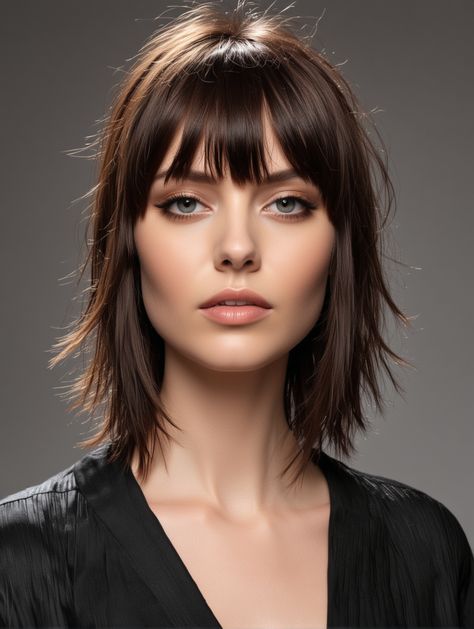 Shag Haircut Short, Shag Haircut Ideas, Shag Hair, Short Permed Hair, Undercut Hairstyles Women, Modern Shag Haircut, Modern Shag, Long Shag Haircut, Haircuts For Medium Length Hair