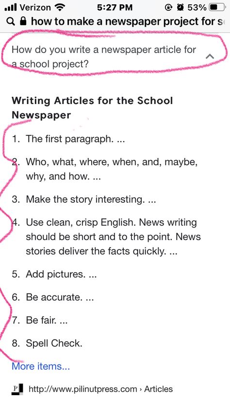 How To Write A Newspaper Article, Journalism Tips, School Newspaper, Newspaper Article, Dream Career, Writing Project, News Stories, School Projects, Newspaper