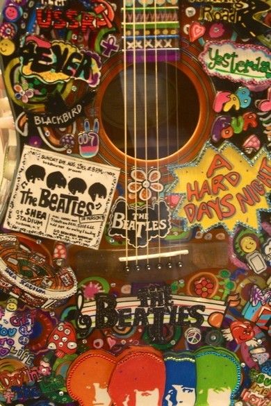 Hippy Acoustic Guitar, Guitar