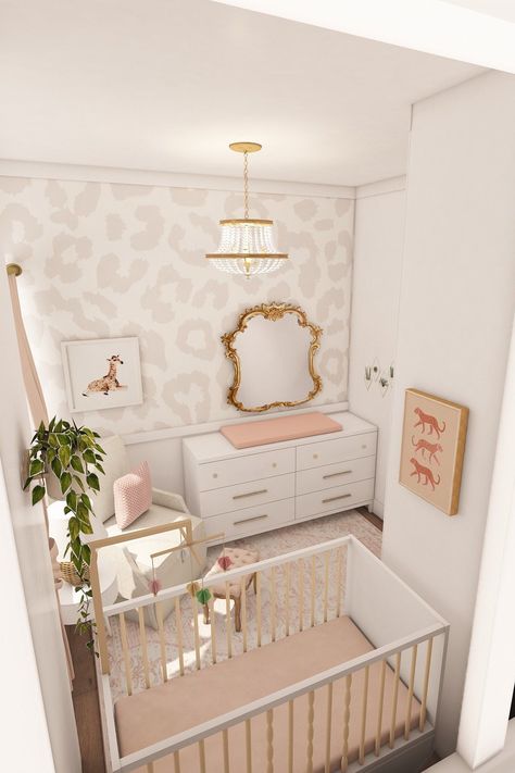 Get nursery interior design services with a virtual consultation from #NurseryInteriorDesign experts. We offer 3D renderings, floor plans, and more to help you create the perfect nursery for your Home Decor Ideas Nursery, Cute Bloxburg Kitchens, Bloxburg Secret Room Ideas, Kid Room Bloxburg, Pink Bloxburg Room, House Interior Bloxburg, Bloxburg Spa Ideas, Bloxburg Homes Exterior, Mini House Bloxburg