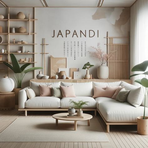 Small Living Room Makeover, Natural Wood Living Room Furniture, Japanese Inspired Living Room, Japandi Interior Design, Japandi Living Room, Latest Living Room Designs, Japanese Home Decor, Japandi Living, Japandi Design