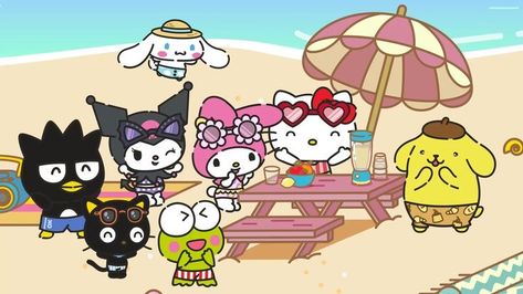 Sanrio Pc Wallpaper, Hello Kitty Island Adventure, 1366x768 Wallpaper Hd, Hello Kitty Wallpaper Hd, Hello Kitty Y2k, Emoji Drawings, Hello Kitty House, Latino Men, Lover Girl