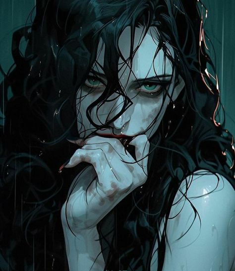 Female Villains Character Design, Villain Female Character Design, Villain Inspiration Character Design, Scary Woman Art, Villainess Character Design, Black Haired Woman Art, Villainess Art, Vampire Art Female Gothic, Evil Female Character Design