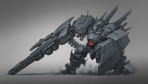 ArtStation - MECHA, Maxim Patronov Mech Inspiration, Battle Mech, Dark Futuristic, Fantasy Things, Concept Vehicles Sci Fi, Arte Doodle, Space Ship Concept Art, Futuristic Armour, Megaman X