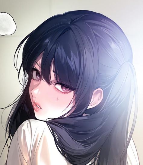 #icon #manhwa My Landlady Noona, Landlady Noona, Anime Black Hair, Anime People, Fanarts Anime, Anime Poses Reference, Dark Anime, Cute Anime Pics, Long Black