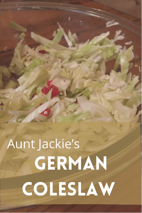 German Slaw Recipe, German Cole Slaw, German Slaw, Refrigerator Slaw Coleslaw Recipes, Amish Coleslaw Recipe, Grandma's Coleslaw Recipe, German Coleslaw Recipe, Slaw Dogs Coleslaw, German Coleslaw