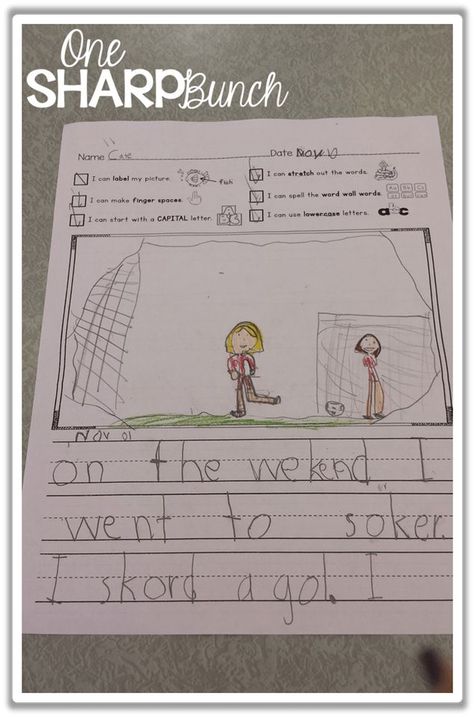 Writing Workshop can be one of the most challenging times during the day for our Kindergarten students, but not with these great writing tips, writing activities, and writing FREEBIES! This “growing” writing checklist is one of our favorite Kindergarten activities for improving our Kindergarten writing block and creating independent writers... one check at a time! Also great for preschool or 1st grade students who need more writing support. #Writing #WritingCenters Beginning Writing Activities, Writing Block, Kindergarten Writing Activities, Finger Spaces, Primary Writing, Writing Checklist, Dr. Seuss, Writing Centers, Ela Writing