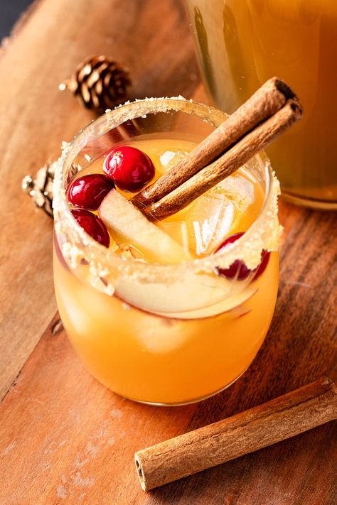 Apple Cider Sangria Recipe - The Littlest Crumb Best Sangria, Christmas Sangria Recipes, Thanksgiving Sangria, Apple Cider Sangria Recipe, Best Sangria Recipe, Caramel Apple Sangria, White Wine Sangria Recipe, Cider Sangria, Apple Cider Sangria