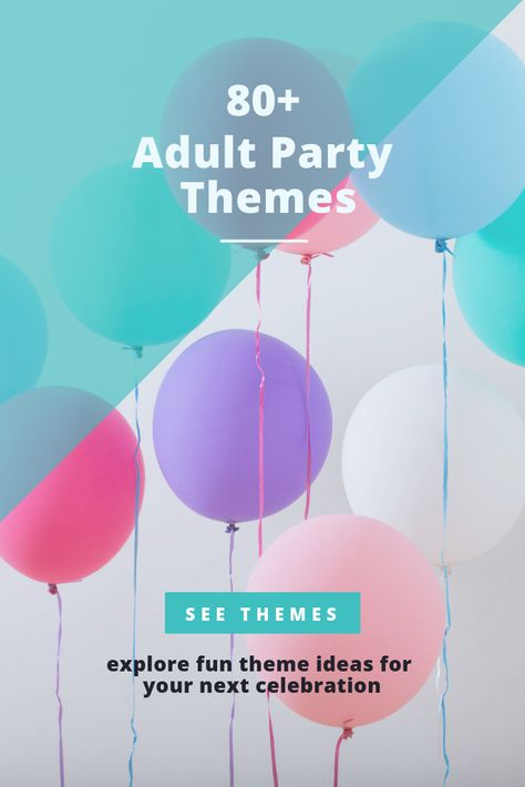 Business Party Theme Ideas, Dance Party Themes For Adults, Unique Theme Party Ideas For Adults, Elegant Tropical Party Ideas, Birthday Party Theme Women, Female Party Themes, Ladies Theme Party Ideas, Summer Birthday Themes For Women, Easy Theme Party Ideas