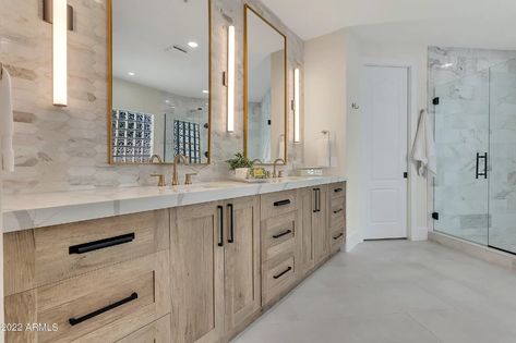 9172 E Tarantini Ln, Scottsdale, AZ 85260 | MLS #6352841 | Zillow Double Vanity Storage, Bathroom Double Vanity Ideas Master Bath, Master Bath Vanity Ideas Double Sinks, Bathroom Double Vanity Ideas, 60 Inch Vanity Double Sink, Master Bath Cabinets, 72 Inch Bathroom Vanity, Bathroom Vanity Double Sink, Guest Bathroom Renovation