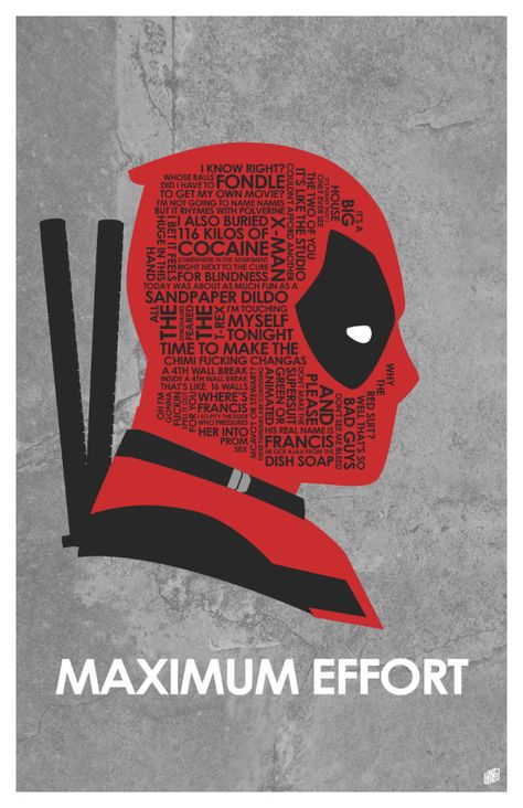 Marvel Movie Wallpaper, Deadpool Photos, Deadpool Theme, Deadpool Party, Deadpool Quotes, Pool Quotes, Typography Drawing, Deadpool Funny, Deadpool Comic