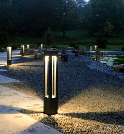 Outdoor Columns, Outdoor Pathway Lighting, Landscape Pathway Lighting, Pole Lamp, Gate Lights, Column Lighting, Lights Patio, Pole Lamps, Patio Lights