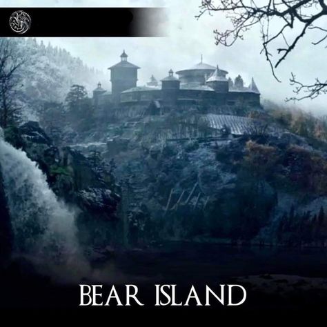 Mormont Aesthetic, Winterfell Castle, Game Of Thrones Castles, House Mormont, Bear Island, Castles To Visit, Game Of Thrones Tv, Targaryen Aesthetic, House Stark