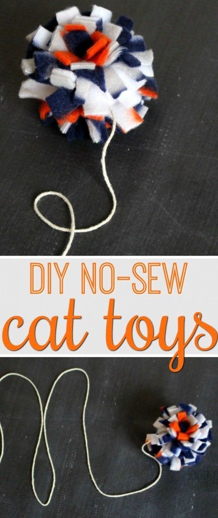 Diy Cat Toys Easy, Katt Diy, Katt Grejer, Handmade Cat Toys, Niche Chat, Homemade Cat Toys, Diy Pet Toys, Diy Cat Toys, Toys Ideas