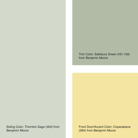 Exterior Color of the Week: 6 Ways With Sage Green Sage Bedrooms, Green Exterior Door, Sage Green Exterior, Sage Green House Exterior, Sage Green House, Green Exterior House Colors, Green House Exterior, Green Siding, Exterior Color Palette