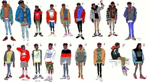 Spiderman Itsv Concept Art, Into The Spiderverse Style Art, Spiderverse Reference Sheet, Miles Morales Reference Sheet, Miles Morales Character Sheet, Spider Verse Character Sheet, Miles Morales Character Design, Miles Concept Art, Across The Spider Verse Concept Art