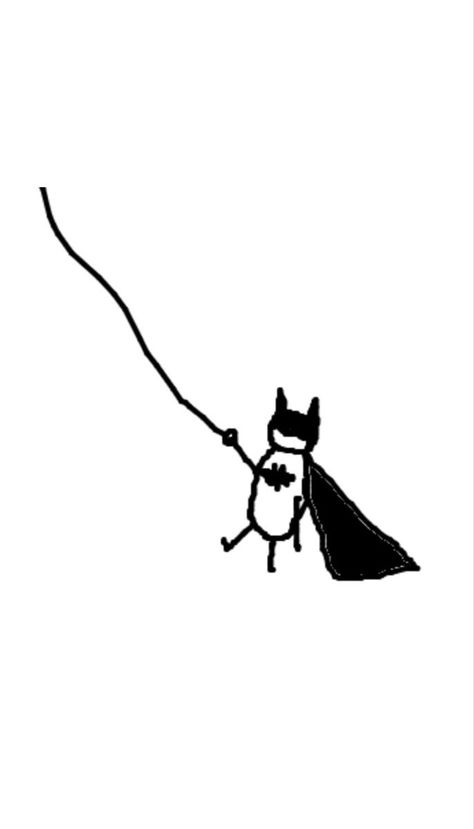 a simple batman wallpaper Batman Drawing, Batman Tattoo, Batman Funny, Batman Wallpaper, Minimalist Wallpaper, Simple Wallpapers, Art Drawings Sketches Simple, Doodle Drawings, Cute Doodles