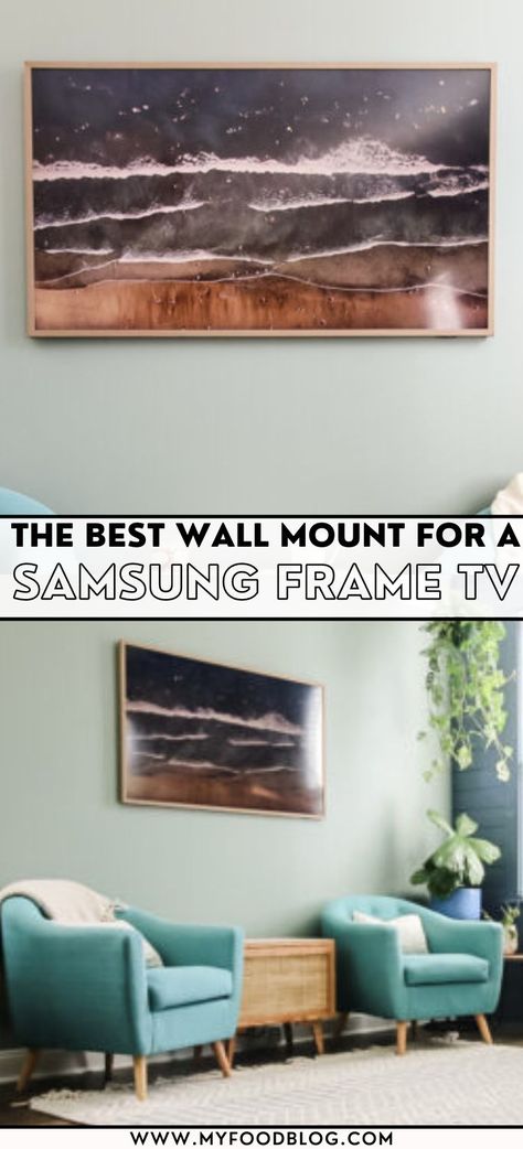 The best wall mount for a samsung frame tv and your best option if you want a swivel mount Frame Tv On Swivel Mount, Swivel Tv Mount, New Frame, Smart Home Technology, Tv Accessories, Best Wall, New Samsung, Home Technology, Mounted Tv