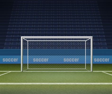 Football Field Background, Soccer Goal Post, Football Goal Post, Stadium Background, Field Football, Soccer Legends, Field Background, Goals Football, Football Background