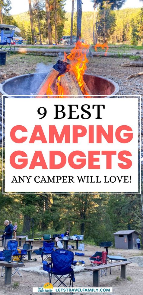 These essential tools are perfect additions to your summer bucket list and will take your camping experience to new heights. From innovative tent accessories to must-have cooking tools, we've got you covered for a memorable camping dinner under the stars. Discover the best camping gadgets today and make sure to put them on your camping checklist! Unique Camping Gear, Hiking Gadgets, Camping Gear Gadgets, Camping Necessities, Camping Essentials List, Essential Camping Gear, Camping Must Haves, Camping Gadgets, Best Camping Gear