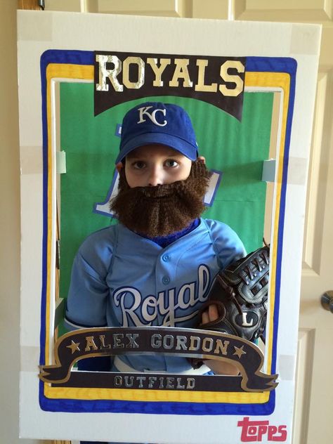 Baseball card Halloween costume Baseball Card Halloween Costume, Baseball Card Costume, Baseball Halloween Costume, Card Halloween Costume, Baseball Halloween, Halloween Carnival Games, Card Costume, Costumes 2024, Boy Halloween