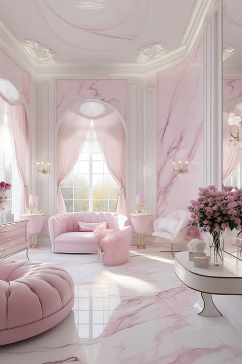 Pink Furniture, Pink Bedroom Decor, Pink Room Decor, Dream House Rooms, Cozy Room Decor, Dream Room Inspiration, Room Makeover Bedroom, Pink Bedroom, Dream House Interior