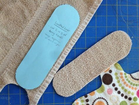 Sewing Tutorial - How to Make LuoPads - One Hundred Dollars a Month Reusable Pads Menstrual Diy, Diy Cloth Pads Pattern, Reusable Pantyliner Pattern, Sewing Reusable Pads, Diy Incontinence Pads How To Make, How To Make Reusable Pads, Diy Sanitary Pads, Reusable Menstrual Pads Pattern, Diy Reusable Pads