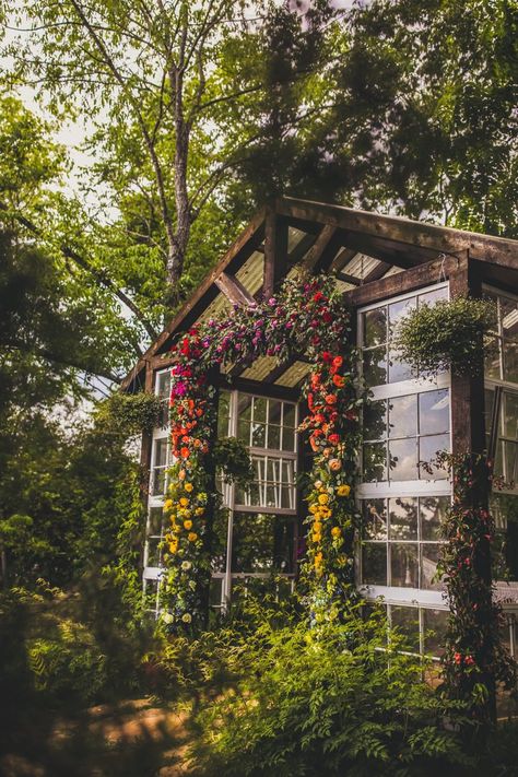 Vaughn House Greenhouse, Tiny Greenhouse, Tiny Wedding Venues, Wedding Venue Virginia, Vaughan House, House Greenhouse, Brick Floor, Garden Nook, Dream Wedding Ring