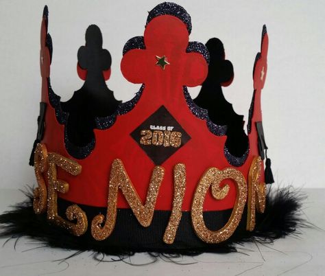 Senior Crown More Senior Crown Ideas Black, Burger King Crown, Senior Year Diy, King Crowns, Senior Year Things, Senior Crafts, Scottish Elopement, Senior Crowns, Mum Ideas