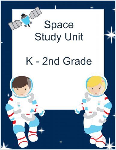 Solar System For Kindergarten, Space Unit Study, Solar System Unit, Space Activities For Kids, Kindergarten Units, Space Classroom, Free Homeschool Curriculum, Human Body Unit, Daycare Room