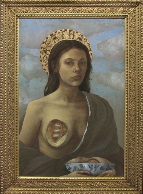 St Agatha, Saint Agatha, Female Saints, Anais Nin, Pretoria, The Saints, Catania, Religious Art, Christian Art