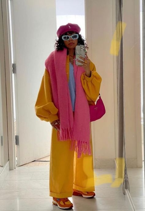 Skandinavian Fashion, Dopamine Dressing, Looks Street Style, Funky Fashion, Mode Inspo, Colourful Outfits, Inspiration Mode, Mode Vintage, Mode Inspiration