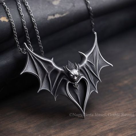 Bat Jewelry, Weird Jewelry, Necklace Design, Cute Little Things, Polymer Clay Crafts, Pandora Jewelry, Piercing Jewelry, Clay Crafts, Necklace Designs