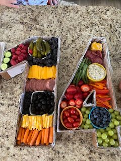 Number Charcuterie Board, Large Cardboard Boxes, Vegetable Tray, Relish Tray, Relish Trays, 14th Birthday, Fruit Tray, Charcuterie Boards, Relish