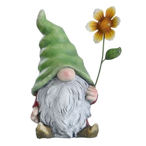 Cute Garden Gnomes, Garden Nome Drawings, Clay Garden Gnomes, Garden Gnomes Ideas, Knomes Garden, Gnome Garden Outdoor, Garden Gnome Drawing, Garden Gnomes Diy, Gnome Sculpture