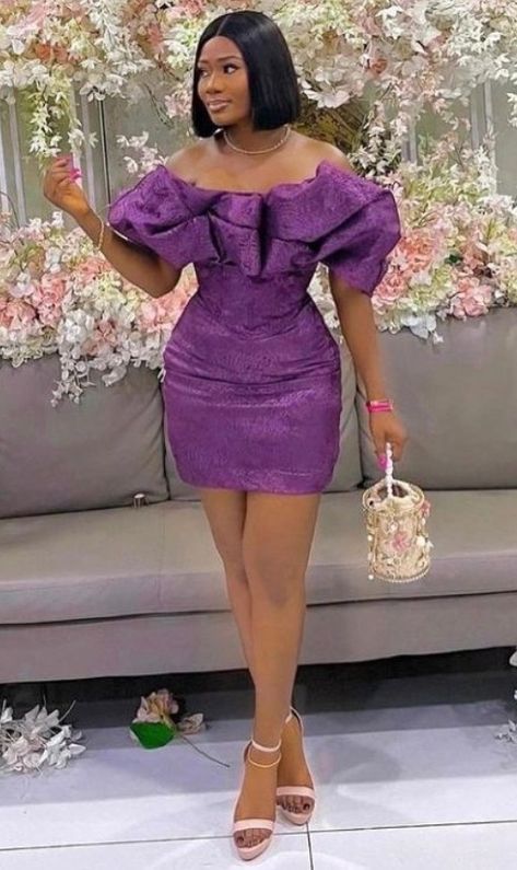 Top African Style, Damask Gown Styles, Civil Dresses, Chilanga Mulilo, Ankara And Lace Styles, Kente Dresses, Classy Style Outfits, Civil Dress, Ankara And Lace