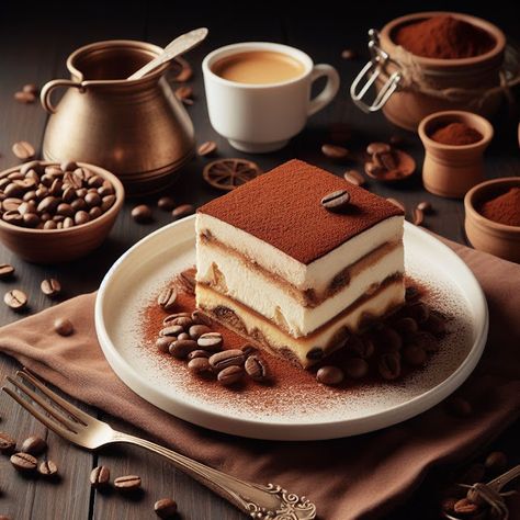 Cooking up Joy - Made with love: Whispers of Espresso: Tiramisu Fancy Tiramisu Presentation, Tiramisu Presentation Ideas, Tiramisu Cake Decoration Ideas, Tiramisu Plating Ideas, Tiramisu Presentation, Tiramisu Plating, Tiramisu Photography, Espresso Tiramisu, Pastries Photography