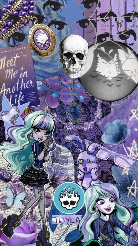 #twyla #twylaboogeyman #monsterhigh #monsterhighaesthetic #monster #blue #blueaesthetic #purple #purpleaesthetic #jewelry #inspo #shufflefyp #fyp #halloween #halloweenaesthetic Monster High Nails, Monster High Halloween, Cute Images For Wallpaper, Arte Monster High, Monster High Pictures, Cute Wallpapers For Ipad, Doraemon Cartoon, Moster High, Monster High Art